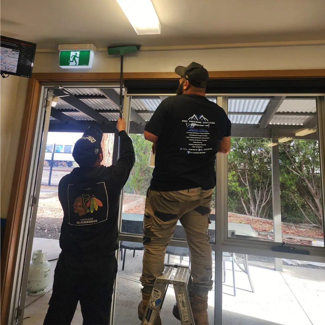 Pro Pressure Services carrying out property maintenance in Melbourne